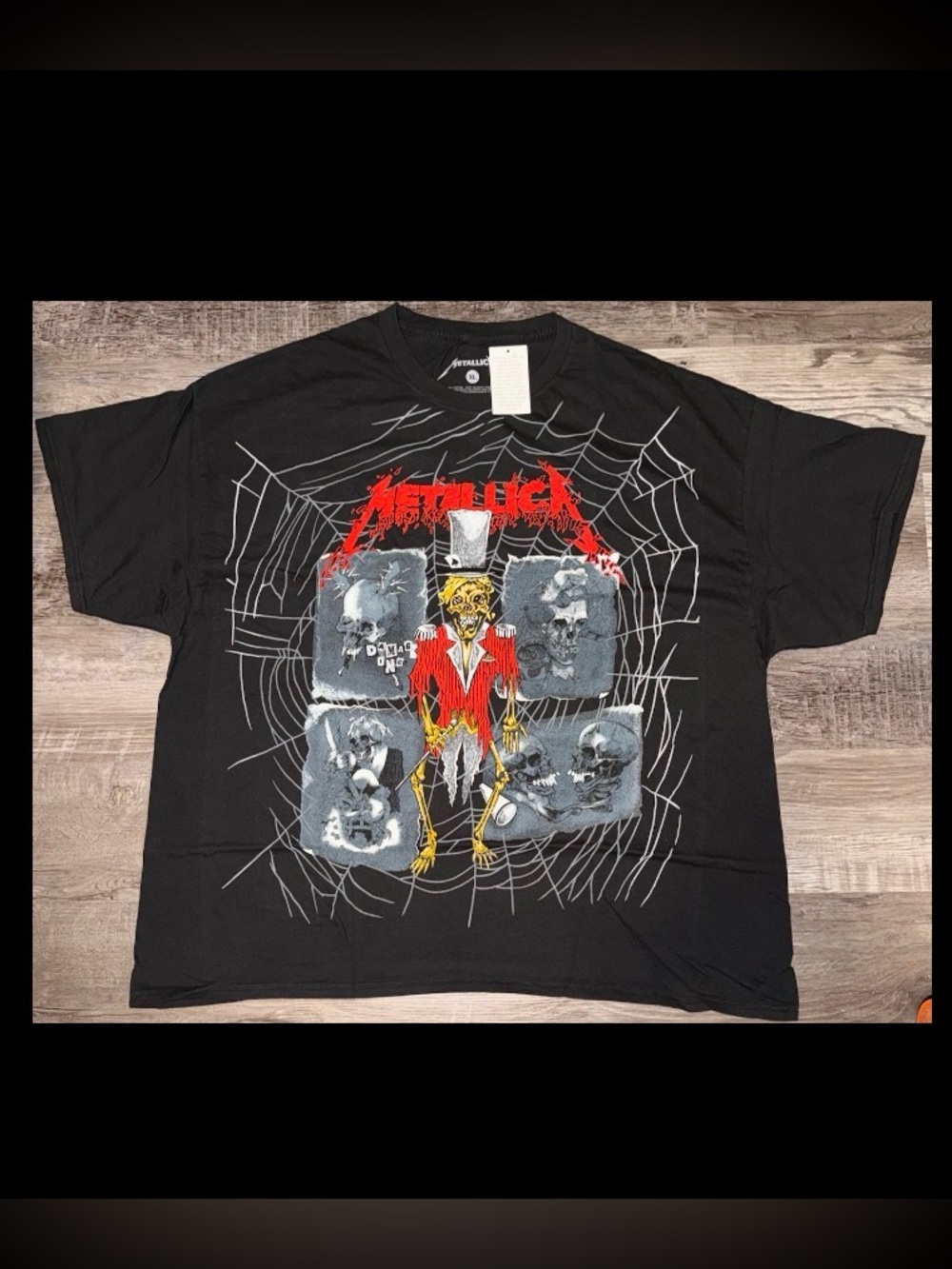 NWT Men's Metallica Shirt Size XL